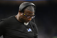 Detroit Lions defensive coordinator Aaron Glenn - Source: Imagn